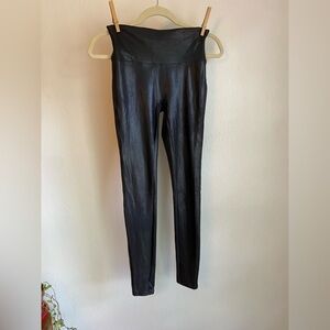 Spanx Faux Leather Leggings
